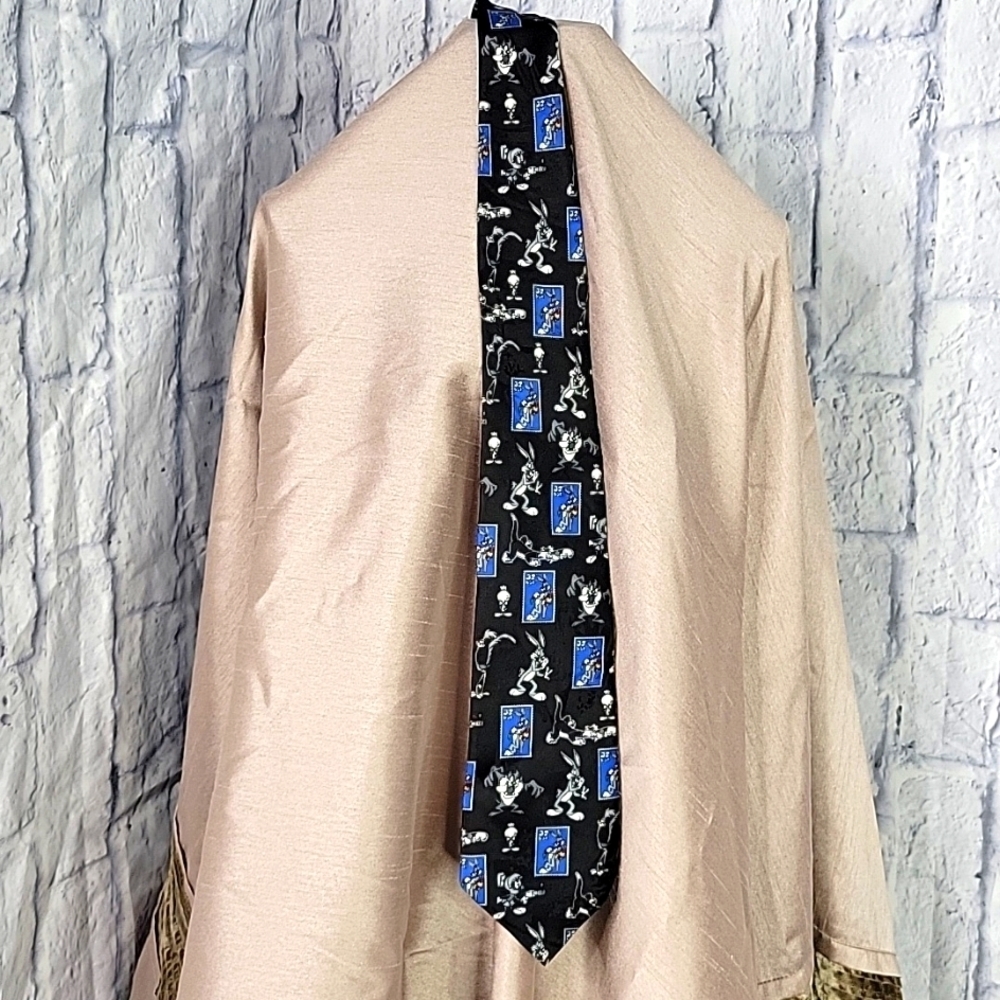 LOONEY TUNES‎ Stamp Collection Men's Graphic Neck Tie